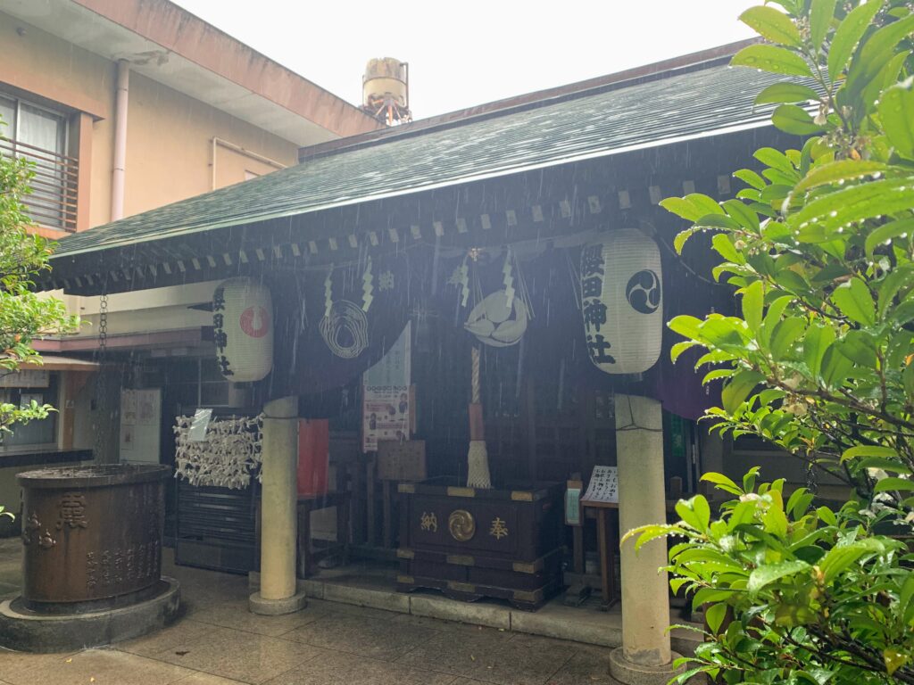 櫻田神社の拝殿