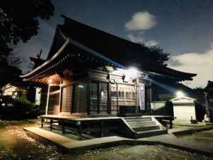 夜の子ノ神社