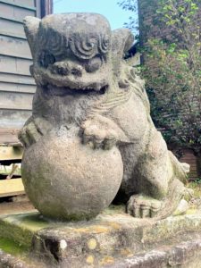 鷲神社・阿形狛犬