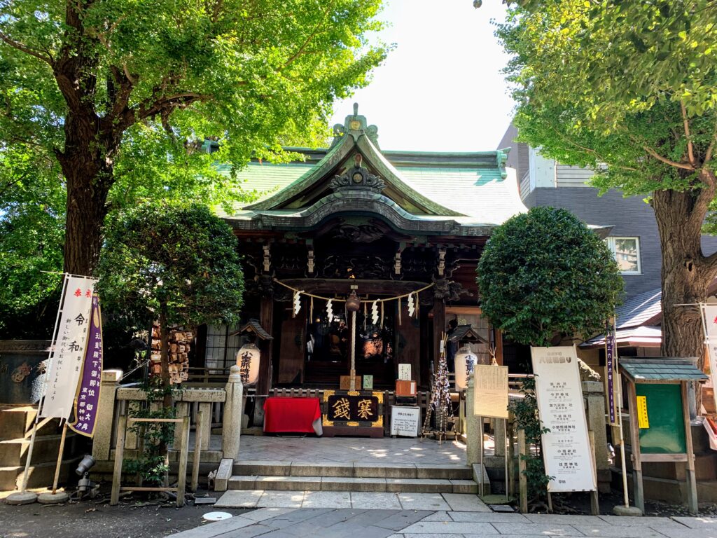 小野照崎神社・拝殿