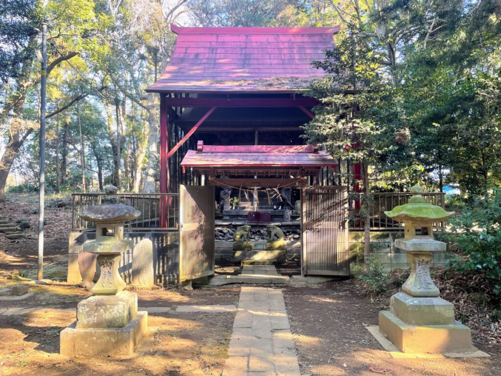 鷲野谷香取神社の本殿
