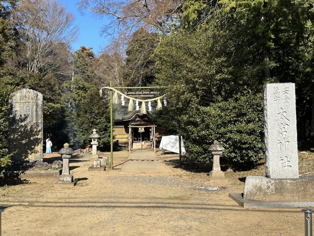 大宮神社の入り口
