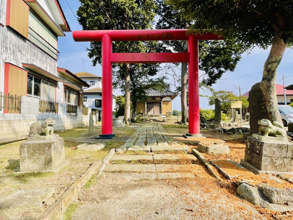 保食神社の鳥居