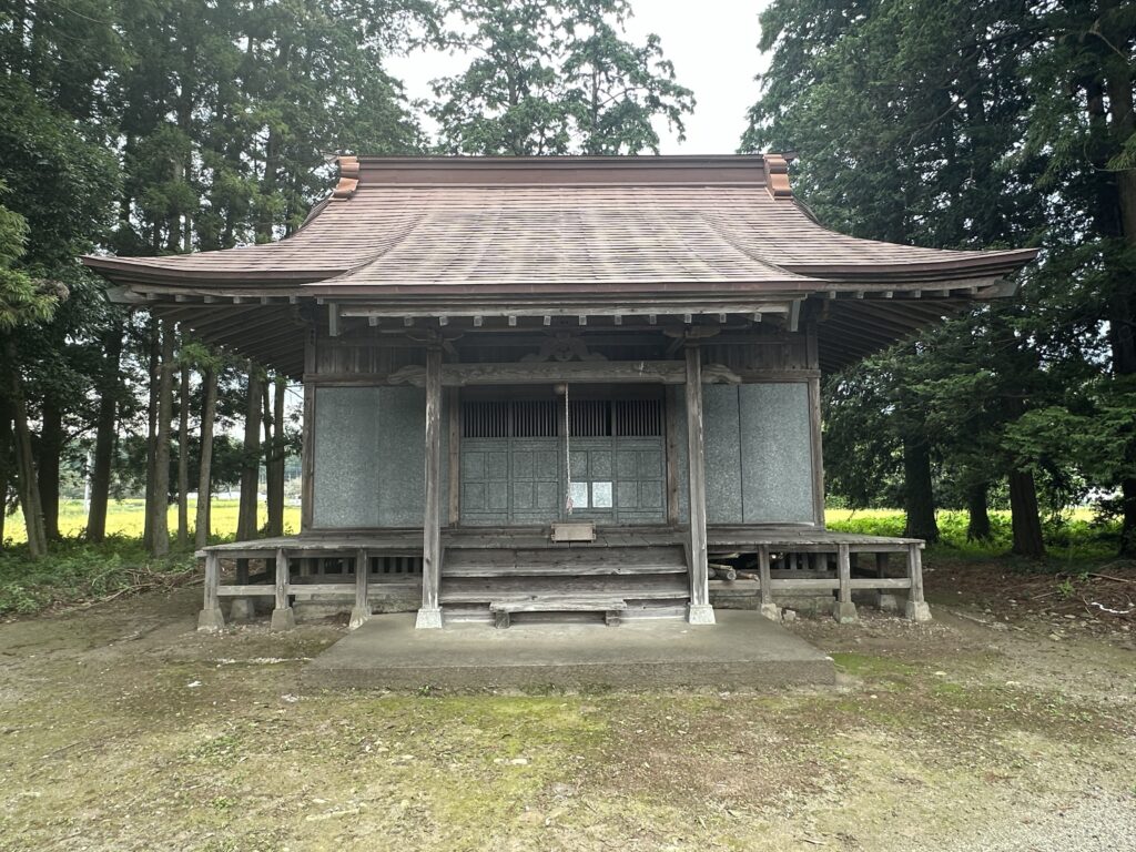 星宮神社の拝殿