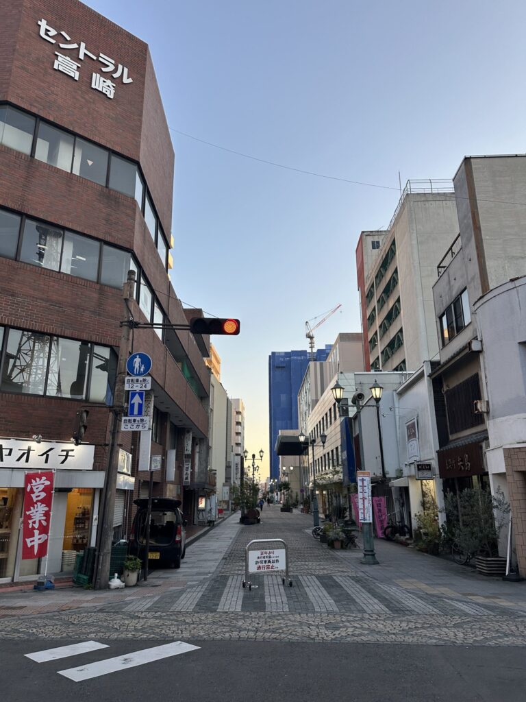 高崎の商店街